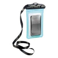 Custodia Impermeabile Ferrino TPU Waterproof Per Telefono 11x18 Cm Azzurro