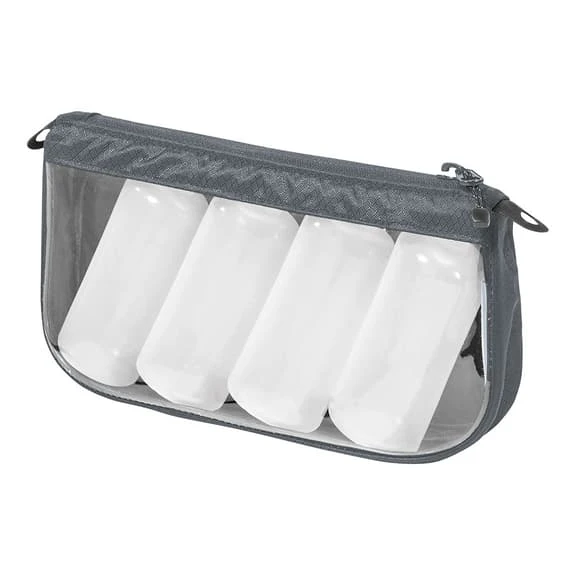 Beautycase Ferrino Beauty Transparent Zocalo Grigio Scuro 2 Beautycase Ferrino Beauty Transparent Zocalo Grigio Scuro - immagine 2