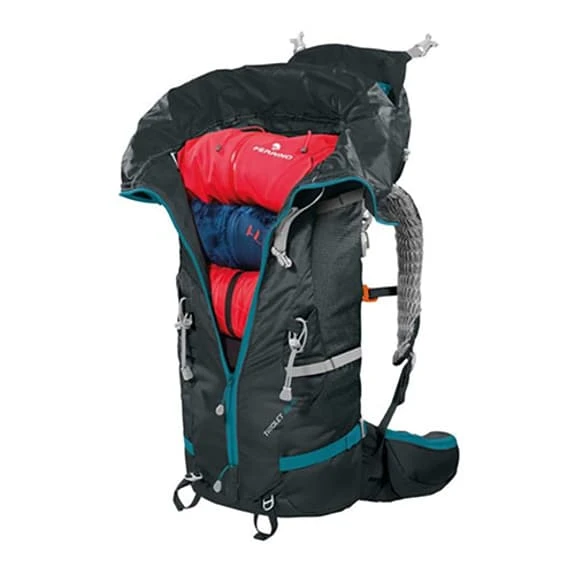 Zaino Ferrino Triolet 48+5L Nero Blu 3 Zaino Ferrino Triolet 48+5L Nero Blu - immagine 3