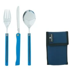 Set Posate Ferrino Foldable Travel Acciaio