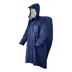 Poncho Impermeabile Ferrino Todomondo Ripstop S/M Blu Scuro