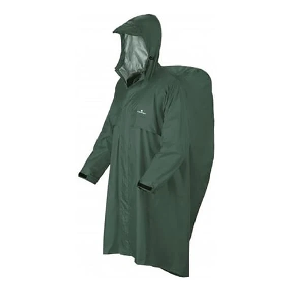 Poncio Impermeabile Ferrino Todomodo Ripstop S/M Verde Oliva 1 Poncio Impermeabile Ferrino Todomodo Ripstop S/M Verde Oliva