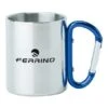 Tazza Ferrino Inox Cup Con Maniglia Tipo Moschettone Acciaio