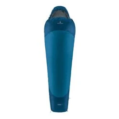 Sacco A Pelo Ferrino Yukon Plus +4C Cerniera Destra Grigio Blu