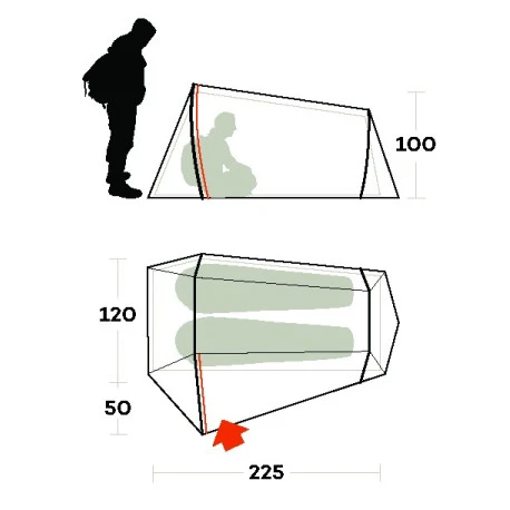 Tenda Ferrino Lightent 2 PRO 2 Tenda Ferrino Lightent 2 PRO - immagine 2